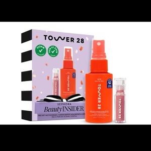Tower 28 SOS Daily Rescue Facial Spray and Lip Gloss Set - NWOT